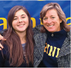 Kristin Lunghamer '15 and Jeanine Lunghamer '85 P'15