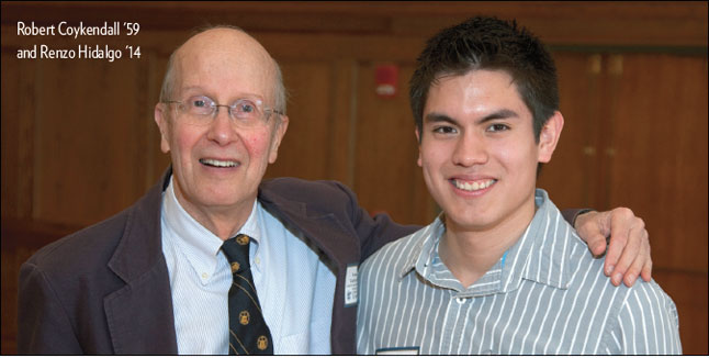 Coykendall '59 and Hidalgo '14