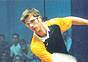 photo of squash player